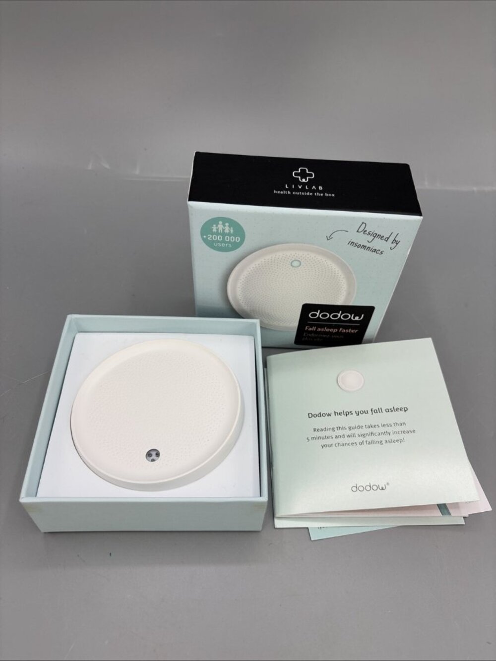 Dodow Sleep Aid Device Fall Asleep Faster Designed By Insomniacs